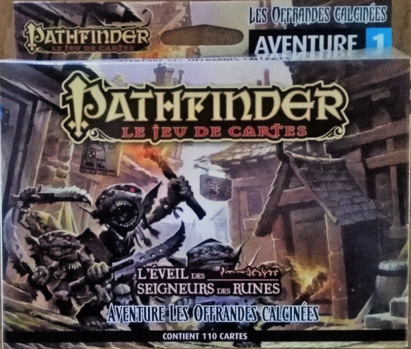 Pathfinder-Le Jeu de Cartes-L'éveil Des Seigneurs Des Runes-Aventure 1-Les Offrandes Calcinées
