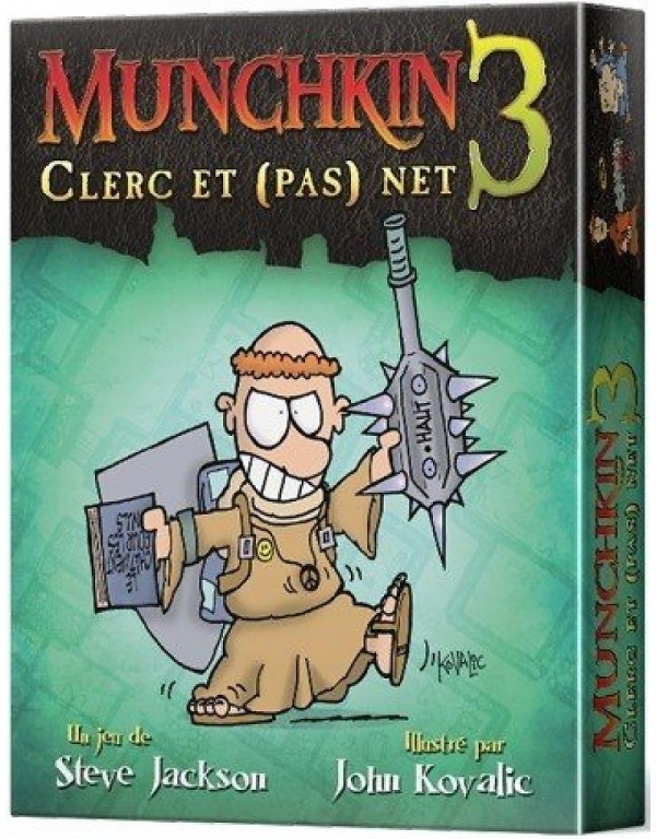 Munchkin 3 Clerc et Pas Net