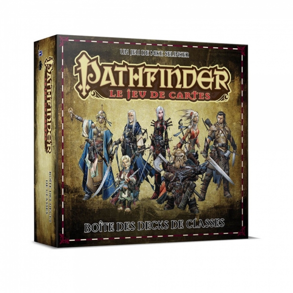 Pathfinder-Le Jeu de Cartes-Boîte des Decks de Classes