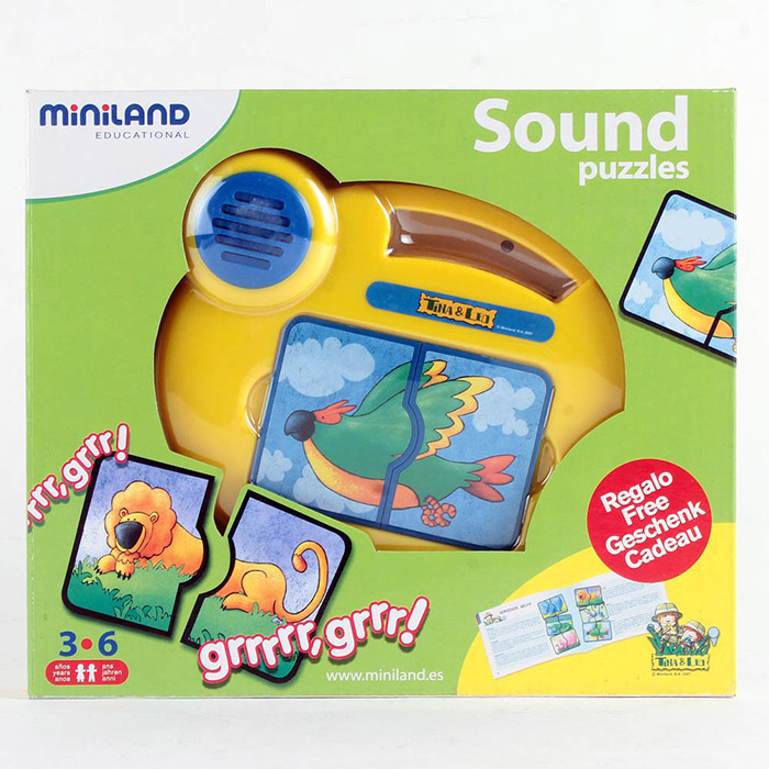 Sound Puzzles-Safari Sonore